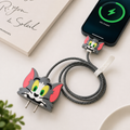 3D Cute Cable Protector for iPhone (18W & 20W) | Silicone Anti-Break Charger Saver