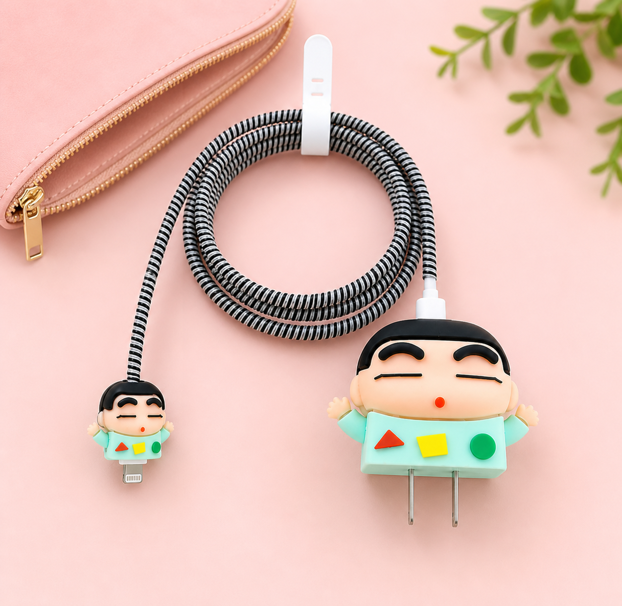 3D Cute Cable Protector for iPhone (18W & 20W) | Silicone Anti-Break Charger Saver